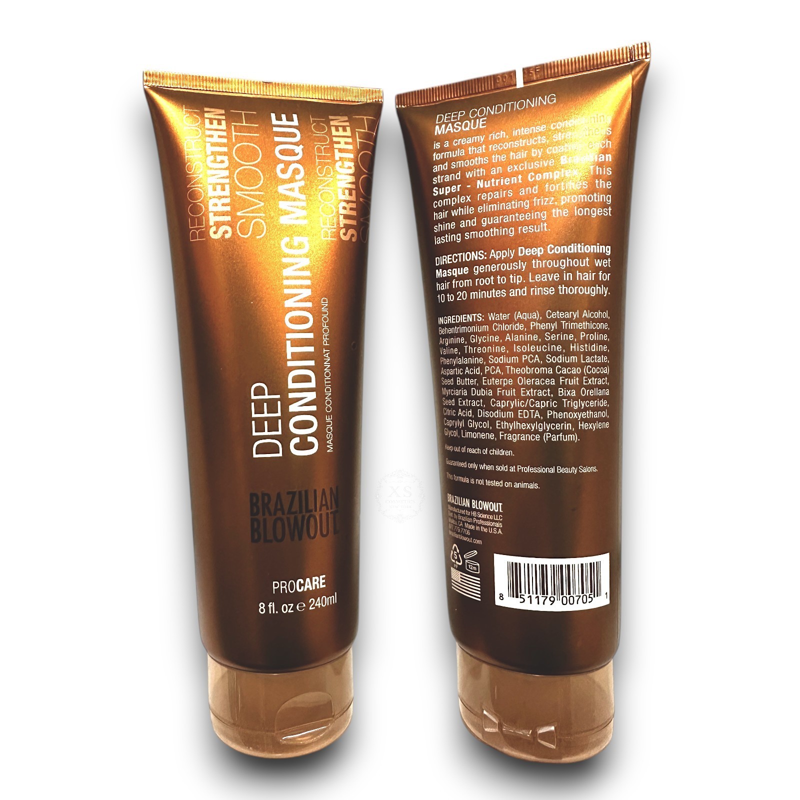 Brazilian Blowout  Deep Conditioning Masque 8oz NEW FRESH