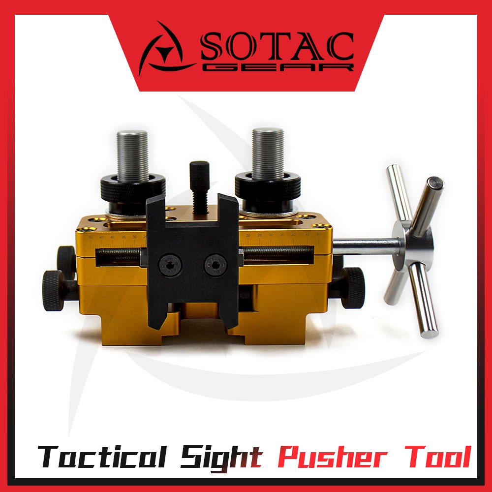 SOTAC Universal Sight Pusher Tool +Rotatable Sight Prong for Front & Rear Sight