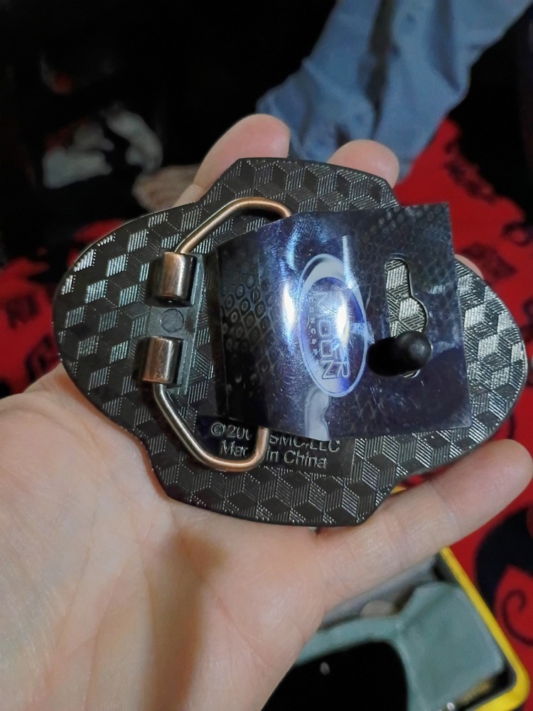 Gravity Falls Bill Cipher Secret Decoder Belt Buckle W Rotating Wheel –...