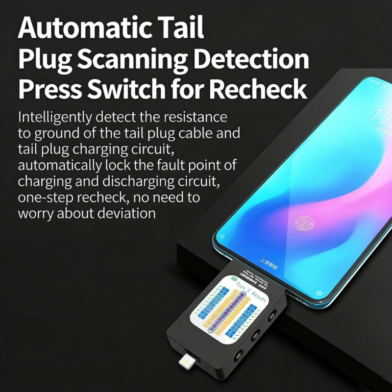 Tail Socket Tester User Friendly Interfaces Automatic Tail Insertion Detector