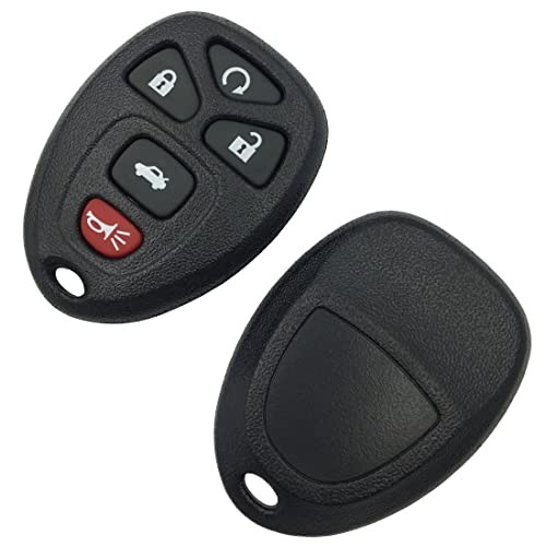 Keyless Entry Remote Control Key Fob Shell Case Replacement Fit for 5 Buttons-A
