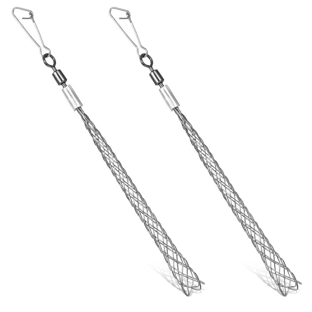 2 Pack 1/2 Inch Wire Pulling Grip Mesh Cable Pulls Cable Pulling Grip Sock