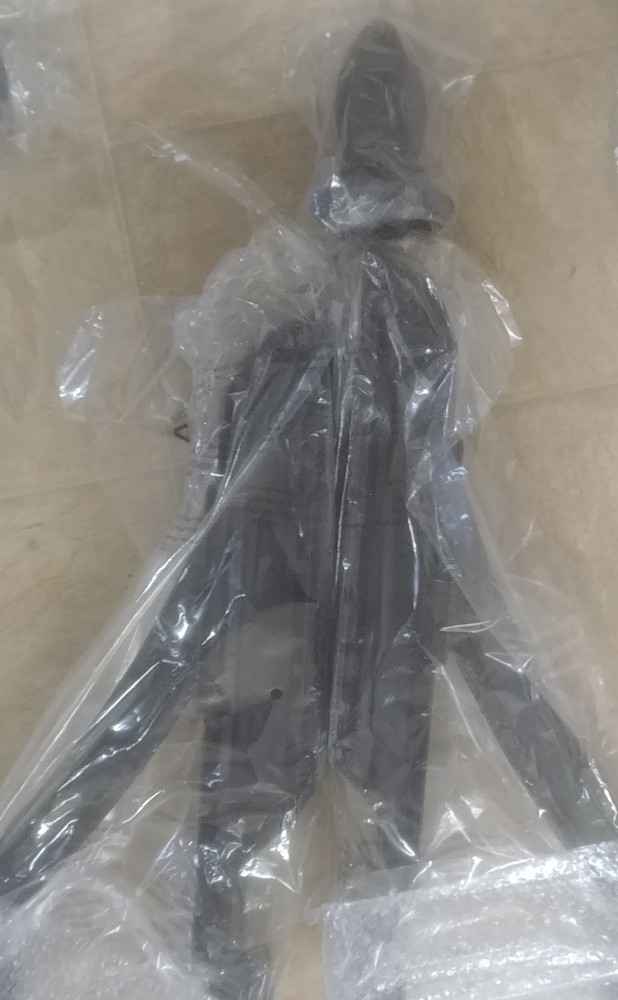 Hamilton Black In-Ground Steel Mailbox Post