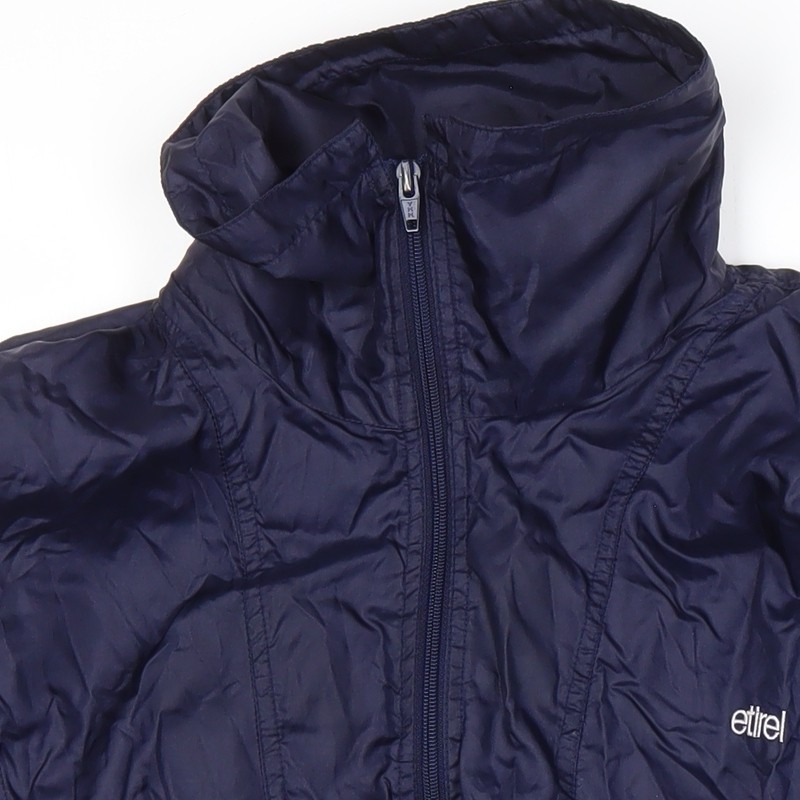 Etirel Men's Blue Windbreaker Jacket Size 44