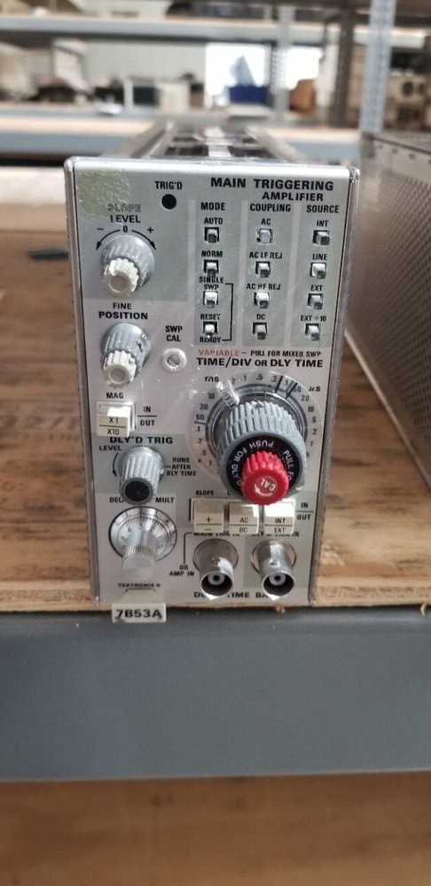 Tektronix 7B53A Dual Time Base Plug In Unit #11 READ!!