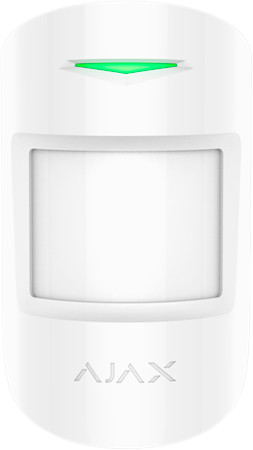 Ajax MotionProtect Plus White Wireless Motion & Microwave Detector WH3