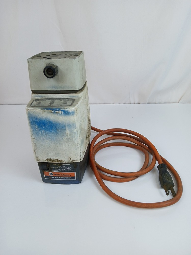 VINTAGE Black & Decker, No 7980, Drill Bit Sharpener