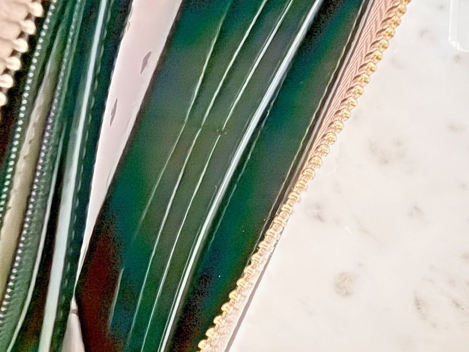 Kate Spade X Disney Minnie Mouse Wallet, applying her lipstick, A+dorable :-) !!