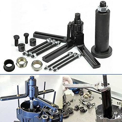 Crankcase Splitter Separator and Crank Puller & Installer Tool Dirt Bike,Black