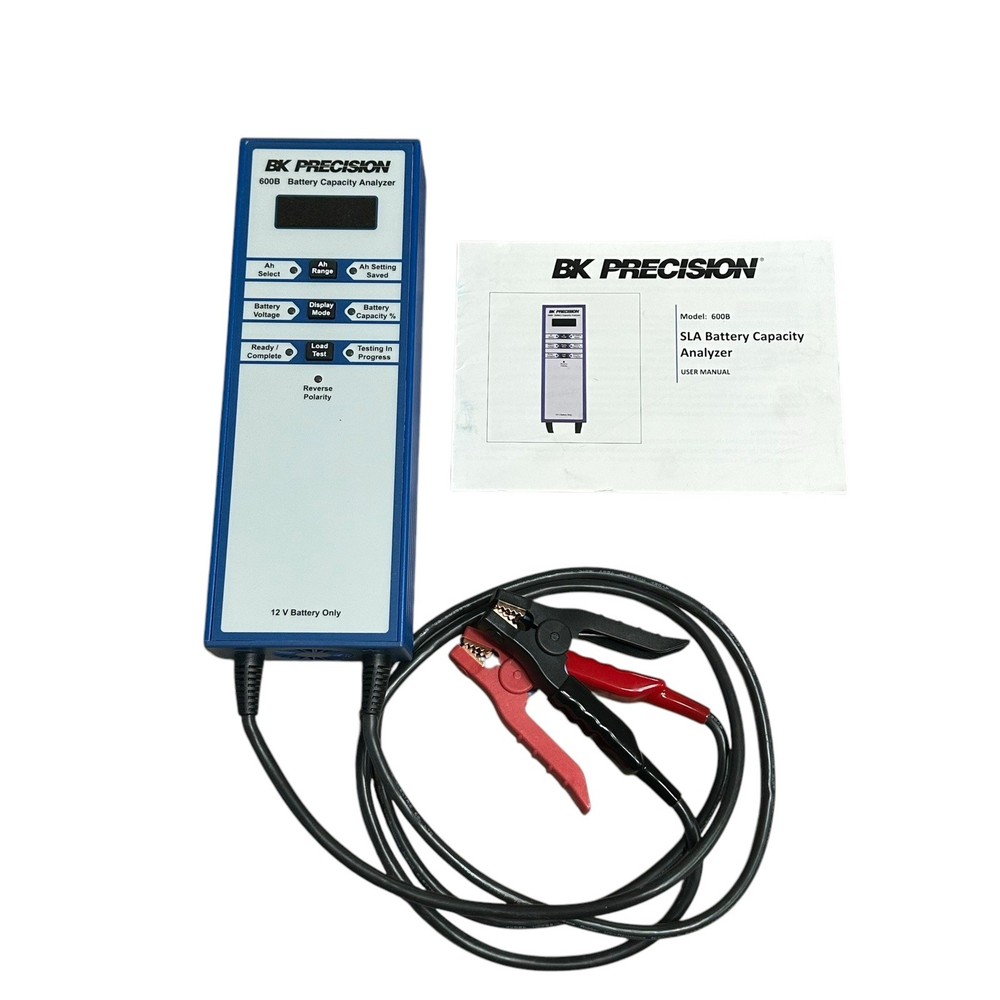 B&K Precision 600B 12V Battery Capacity Analyzer - NEW