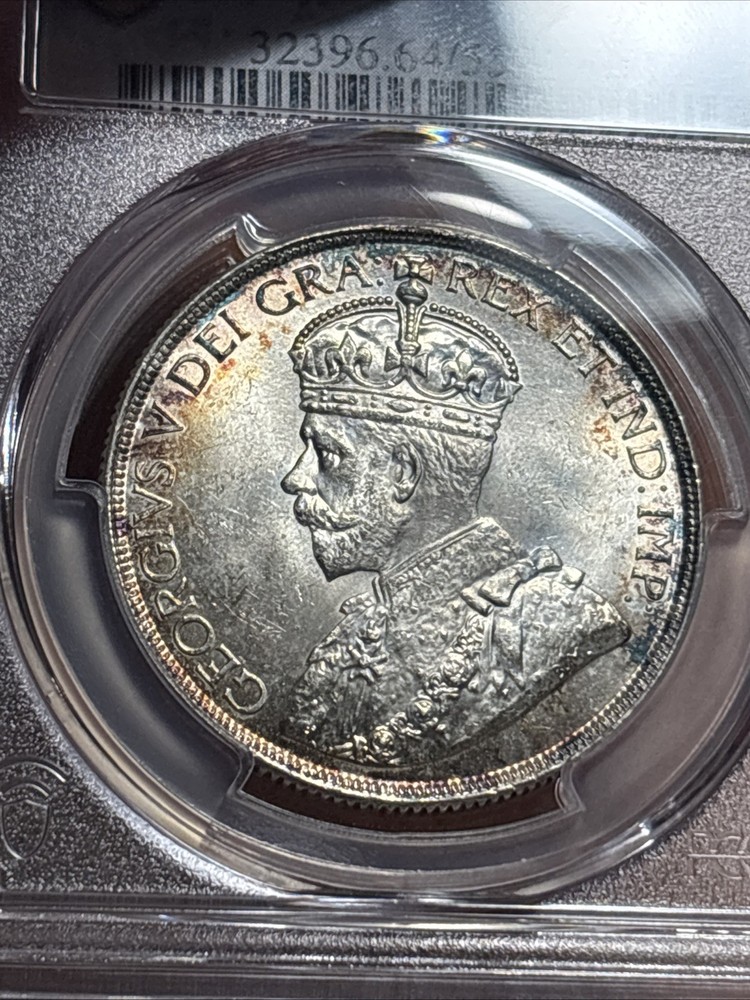 1936 Canada Silver Dollar - PCGS MS64
