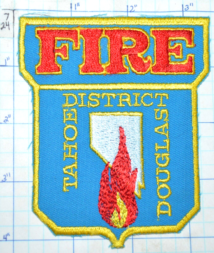 NEVADA, TAHOE DOUGLAS DISTRICT FIRE DEPT PATCH