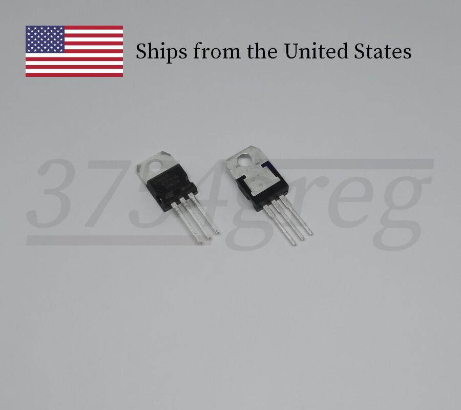 4pcs - 7805 L7805 L7805CV - +5 Volt Regulator - 1.5 Amp - STMicroelectronics
