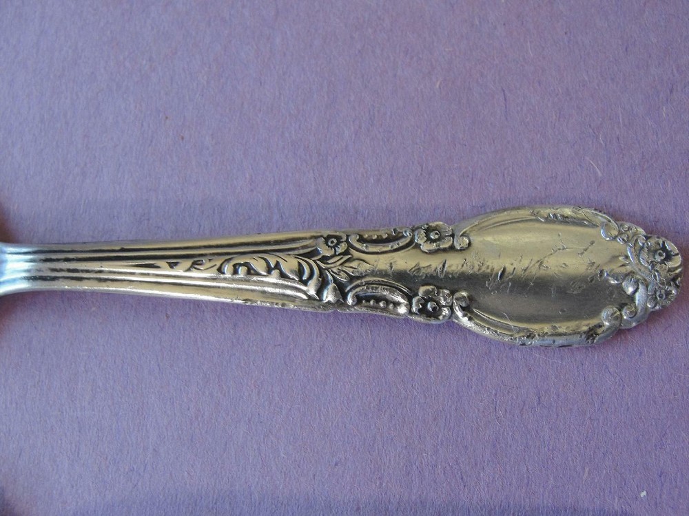 3 pcs. Childrens Toddler Silverplate Spoons & Fork