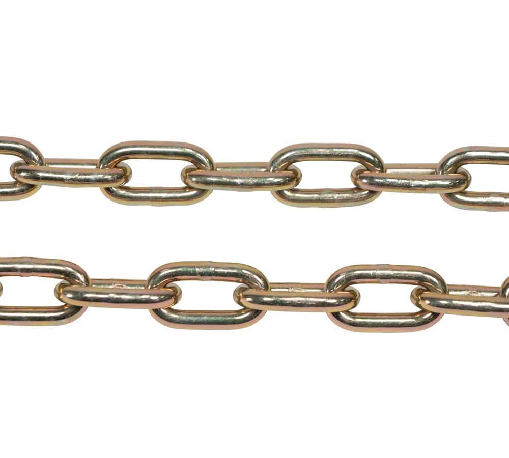 1/4"x20' Transport Binder Chain Grade 70 w/ Grab Hook 3150 LBS WLL Tow Chain