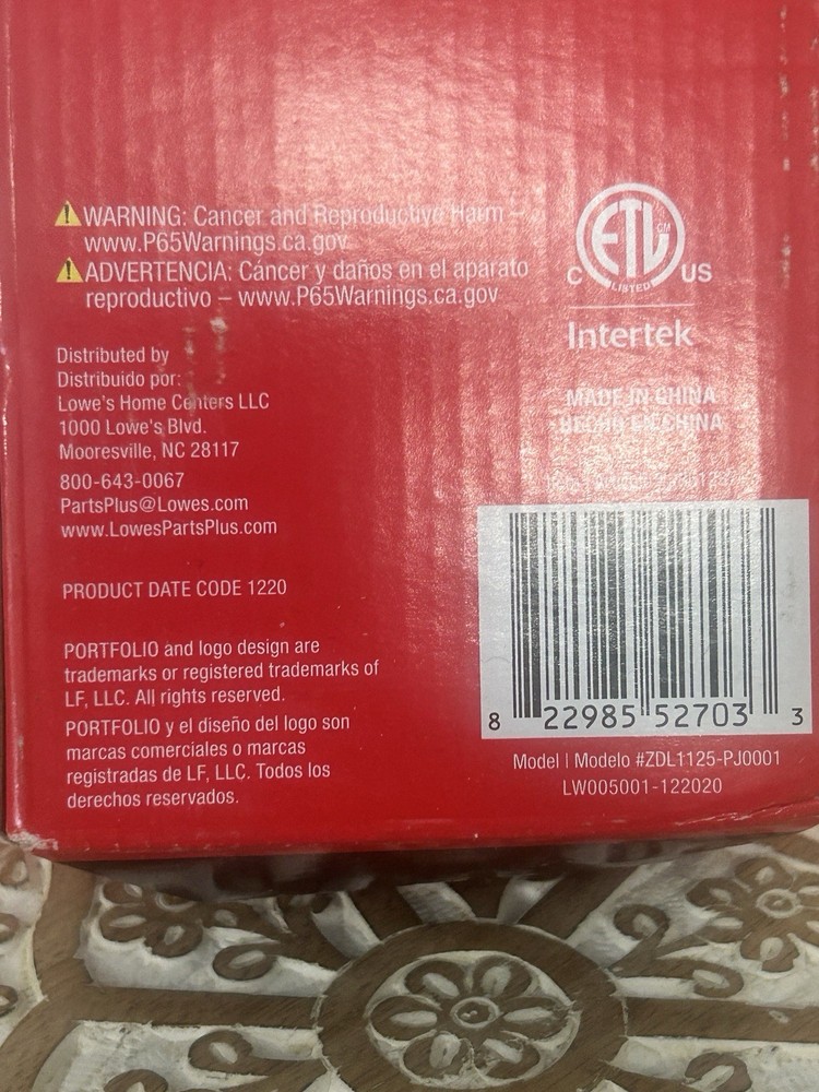 NEW Portfolio Photocell Sensor Controller with Timer 60W Matte Black #2851237