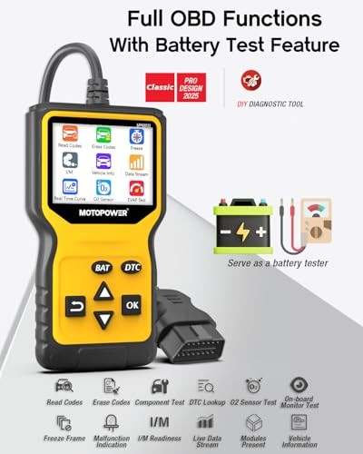 MP69033 Pro OBD2 Scanner Code Reader Check Engine Fault Light Diagnostic Scan