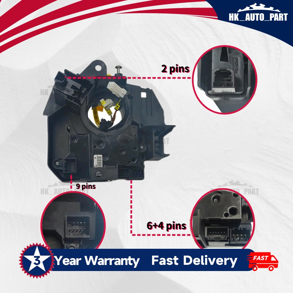 Clock Spring W/ Angle Sensor for 2010-2022 RAM 1500 With Heated Steering Wheel