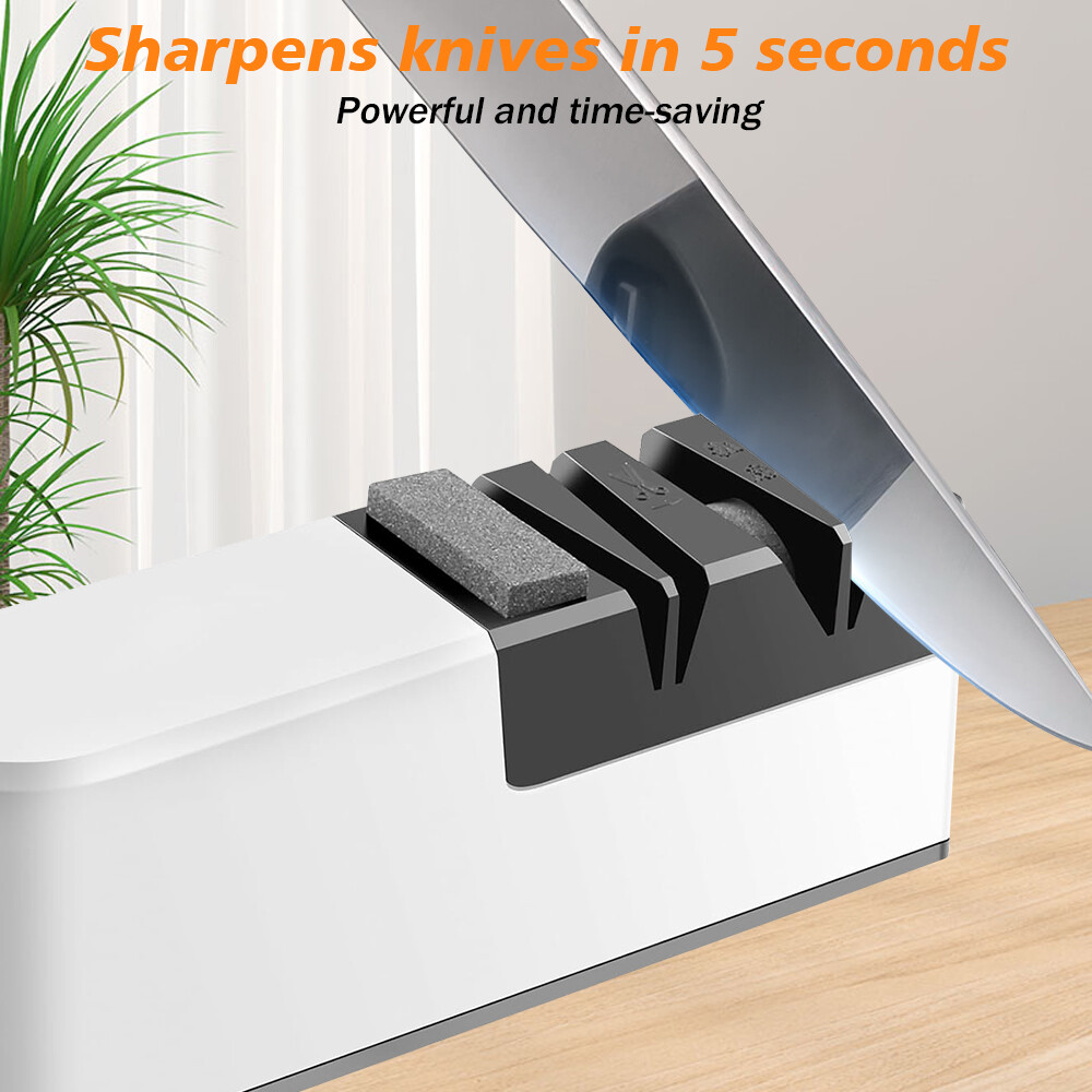 Electric Cutter Sharpener 3Speed Electric Blade Sharpener Household Kitchen Tool