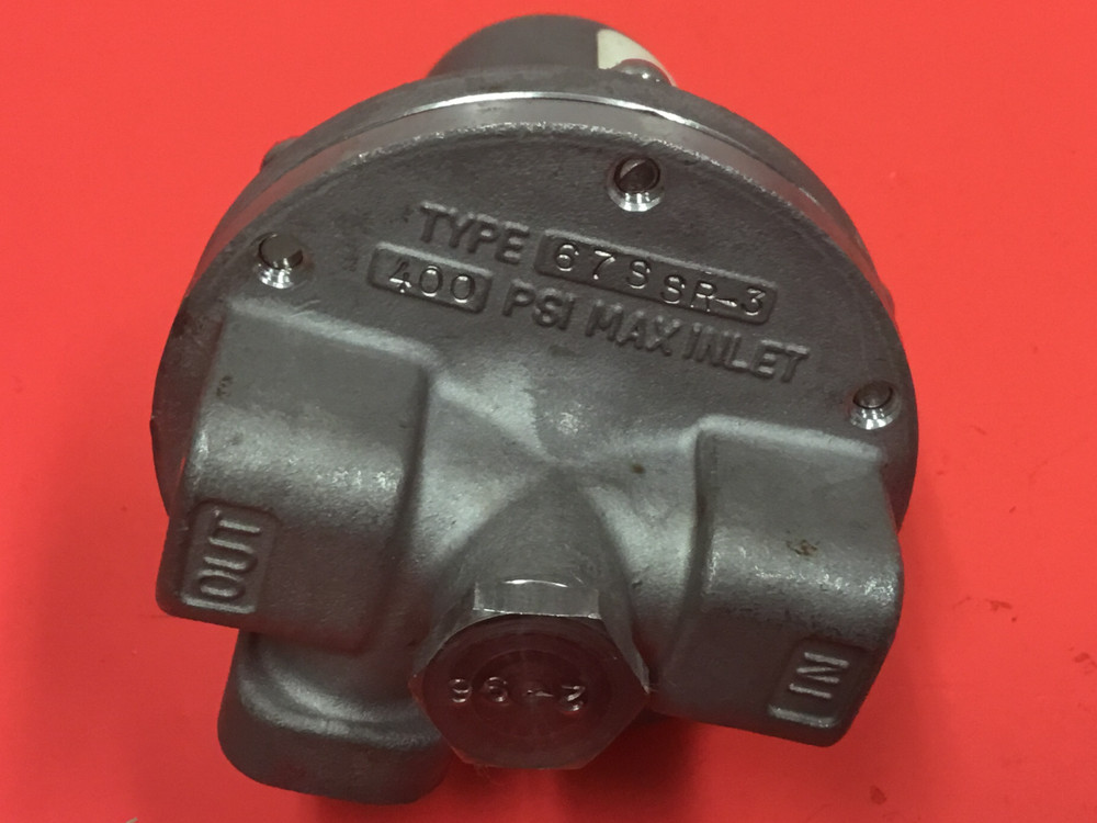 Fisher Controls - Pressure Regulator -Type 67S SR-3 - CF8M