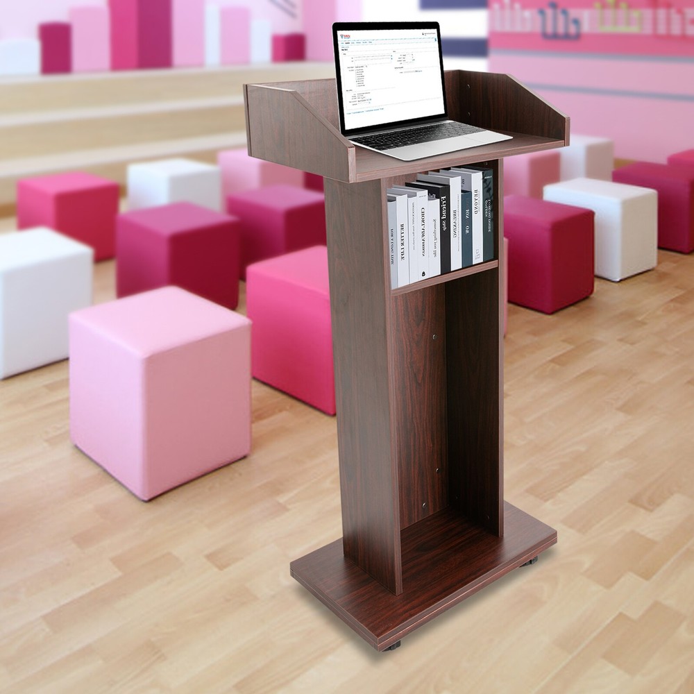 Conference Presentation Stand, Portable Presentation Standing for Classroom New