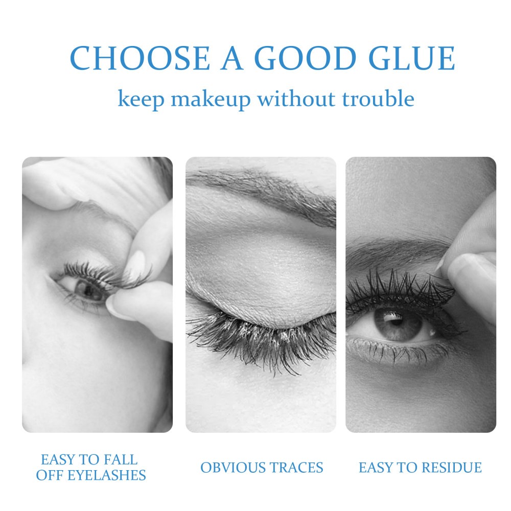 false eyelash glue multi-pose beauty styling light self-adhesive