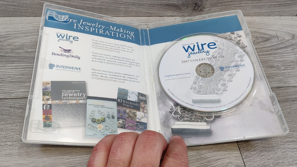 Step by Step Wire Jewelry 2007 Collection CD 5 Issues-Pre-owned.