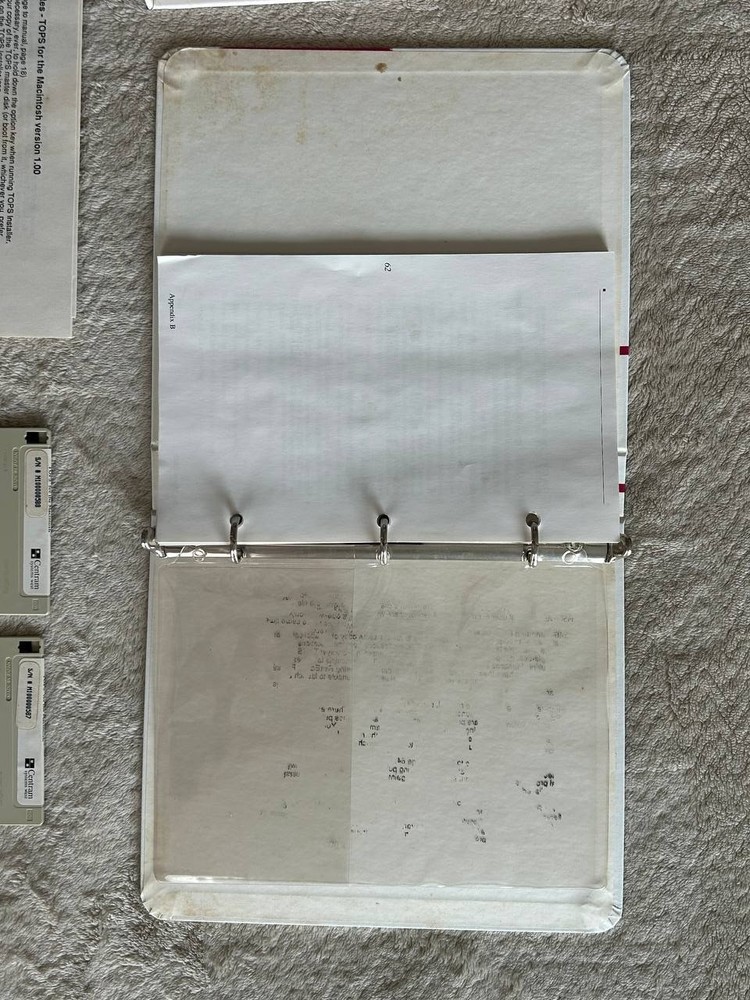 TOPS for the Macintosh. Apple software Complete Local Area Network