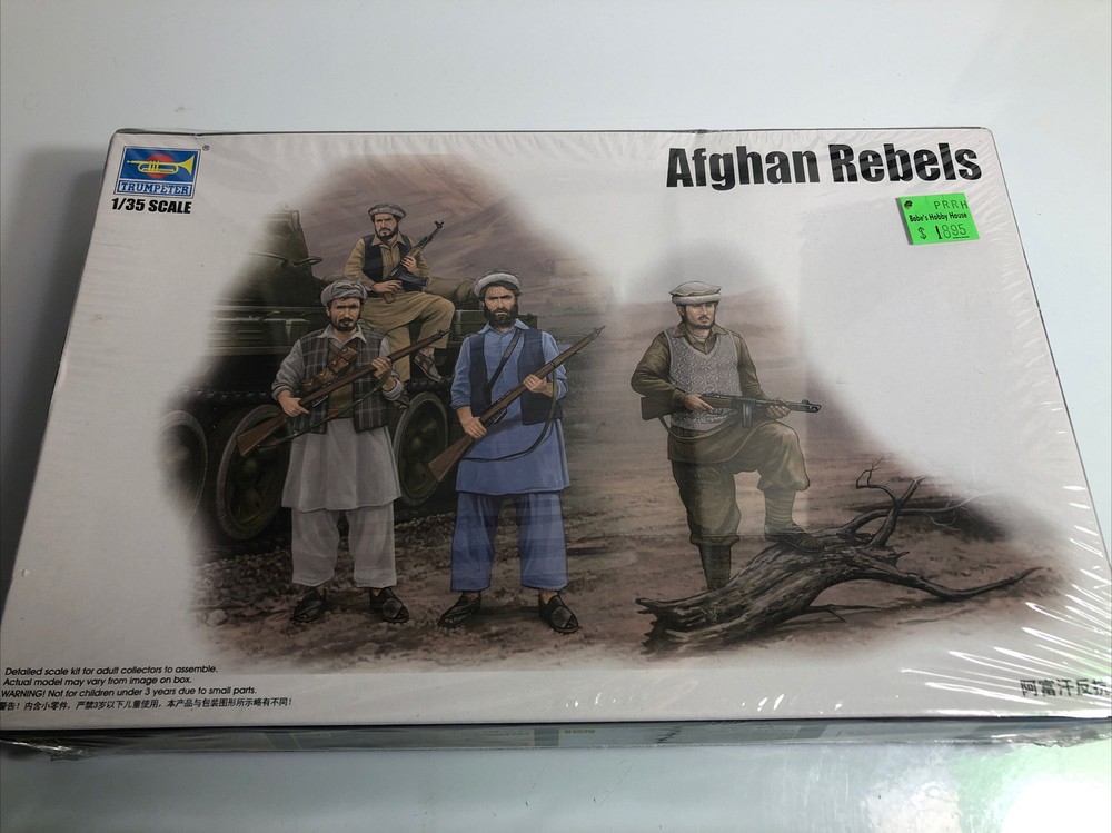 Trumpeter 436 1/35 Scale Afghan Rebels