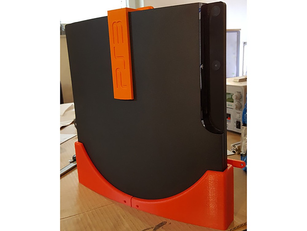 Sony PlayStation 3 PS3 Slim Wall Mount Case Large Mountable Display System Rack