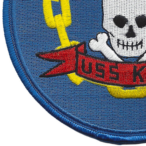 USS Kidd DD-661 Skull Patch