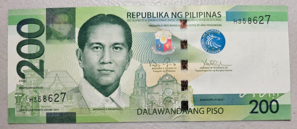 Philippines 200 Piso 2010 Unc
