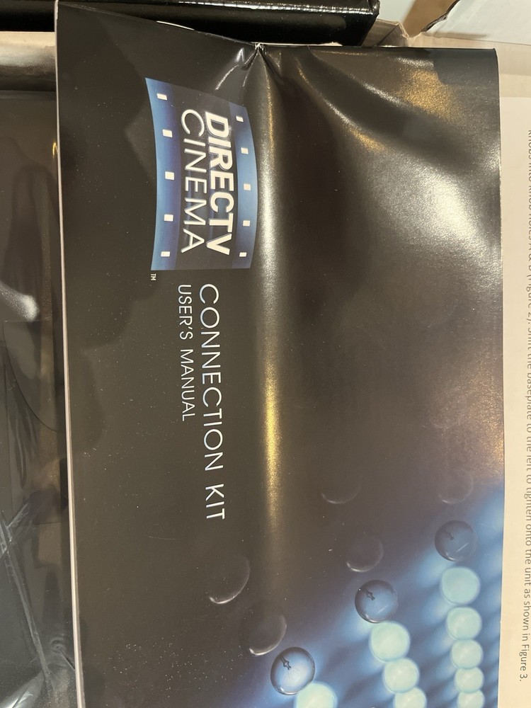 DIRECTV Cinema Connection Kit DCCK with Power Adapter & Cables