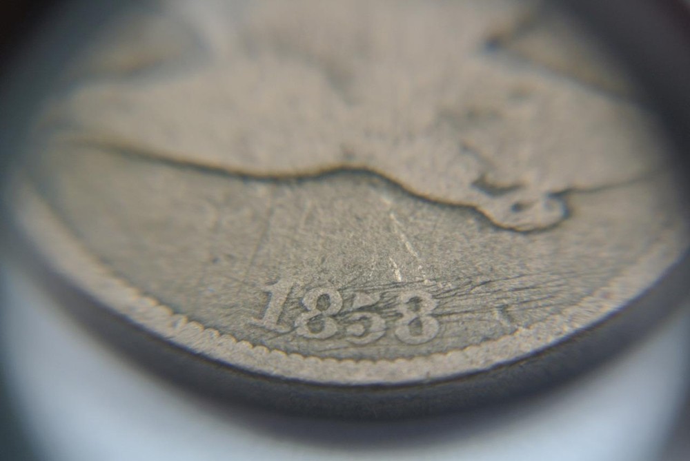 Nice VG 1858 Flying Eagle Cent, Very Good Condition - C3067