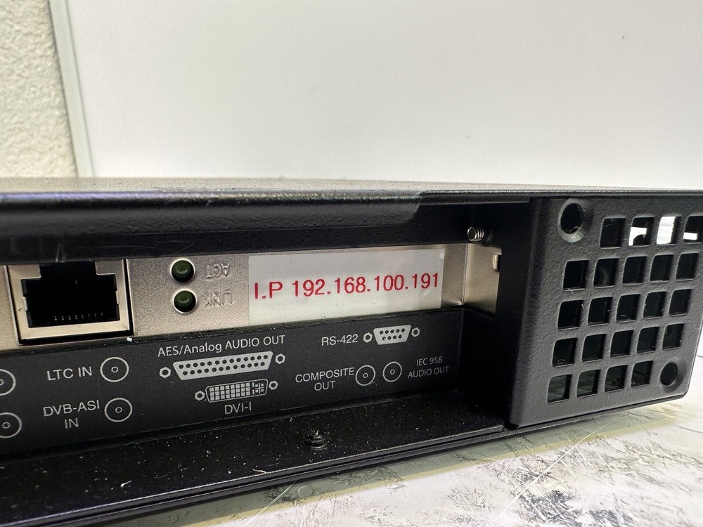 Doremi Nugget HD/SD Video MPEG2 Player