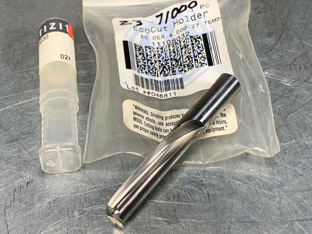 AMEC EcoCut Mini .315" Solid Carbide Tool Insert EC 08R-4.00D-27 TSM30