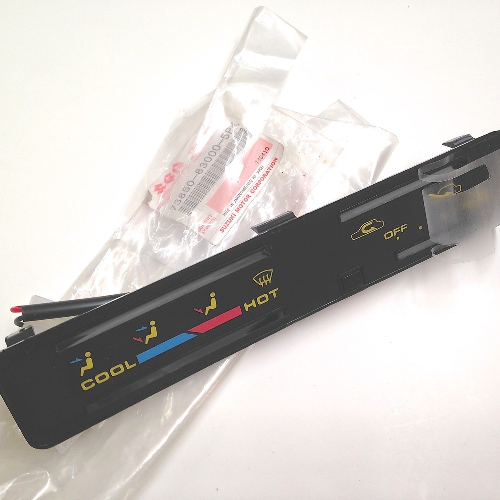 HEATER CONTROL PANEL (OEM/SGP) - SAMURAI '85-'88