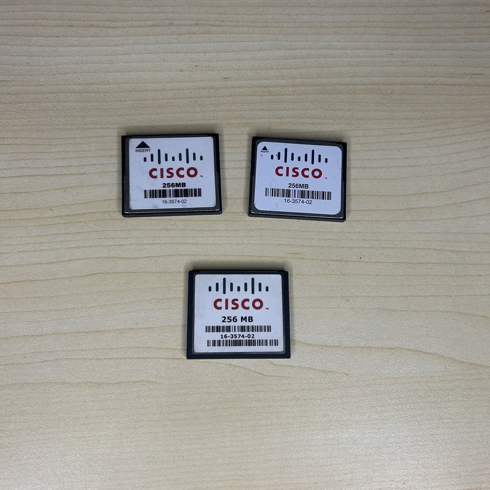 Cisco 256MB Compact Flash Card X3