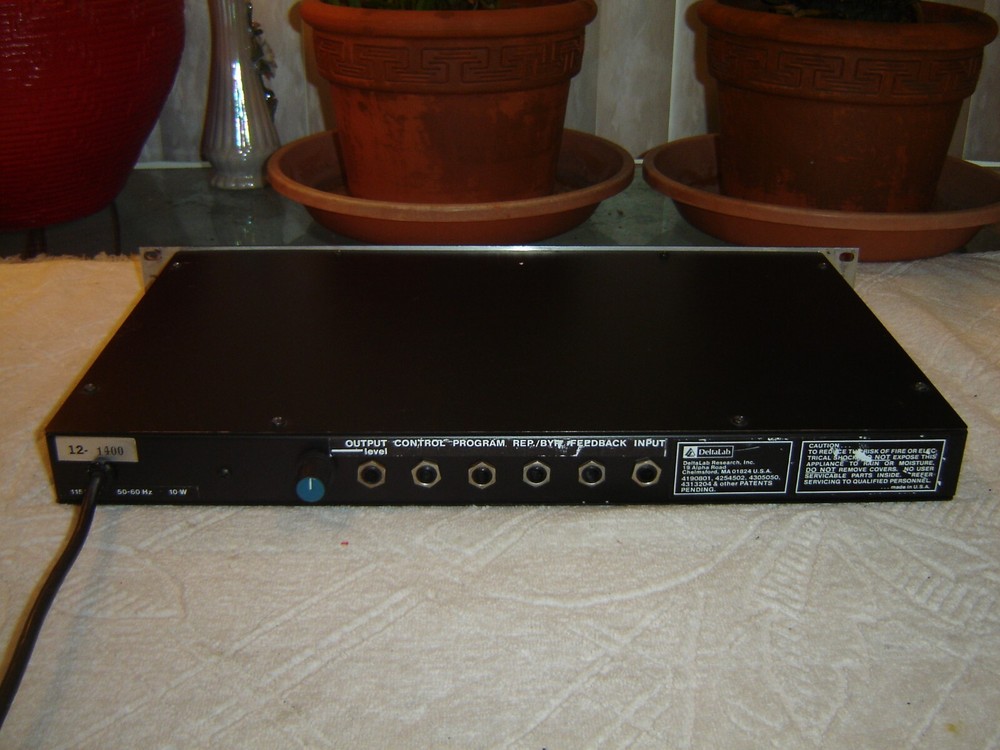 Deltalab ADM512 Program, Super Time Line, Delay, FX, Vintage Rack