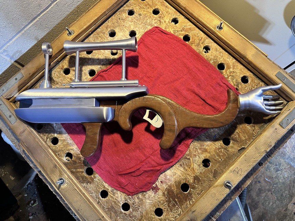 Barbarella Rebel Rifle Replica Prop Kit - 3D Print