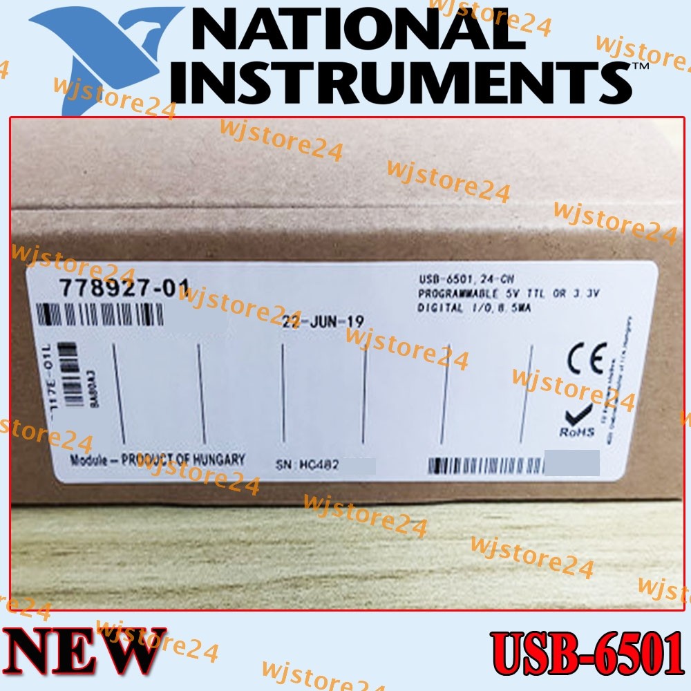 NI USB-6501 Digital I/O Device Data Acquisition Module
