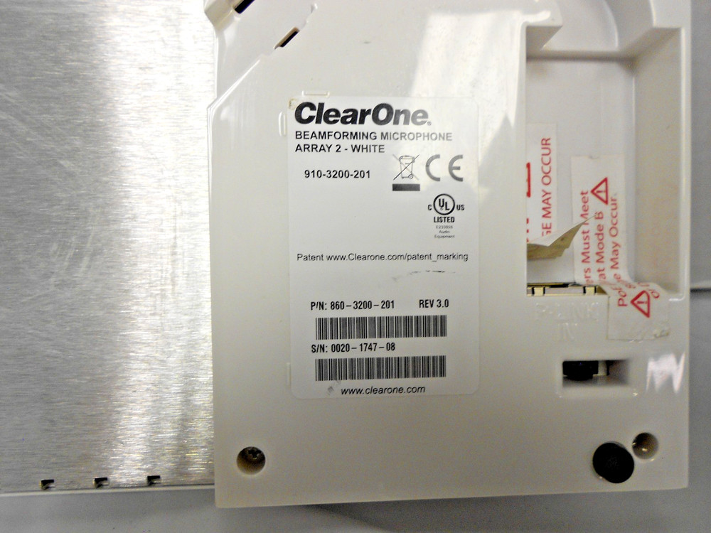 ClearOne 910-3200-201-W Beamforming Microphone Array 2