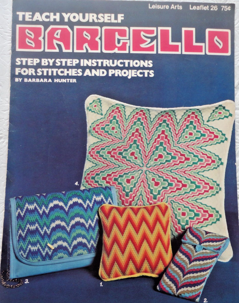 Teach Yourself Bargello L:eaflet 26