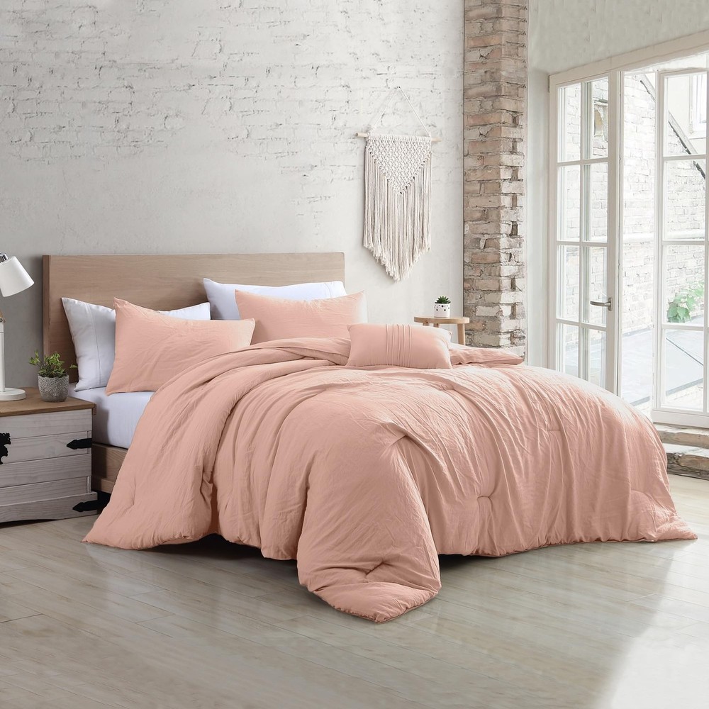 Modern Threads - Comforter Set - Down Alternative Brushed Microfiber - Elegan...