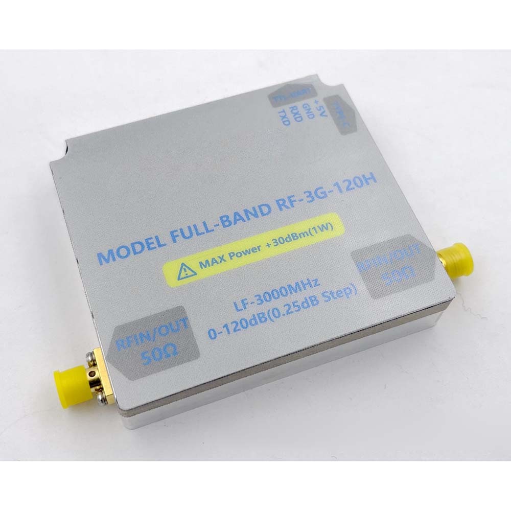 For LF-3GHZ-120DB 0.25DB Step Bidirectional RF Numerical Control Attenuator