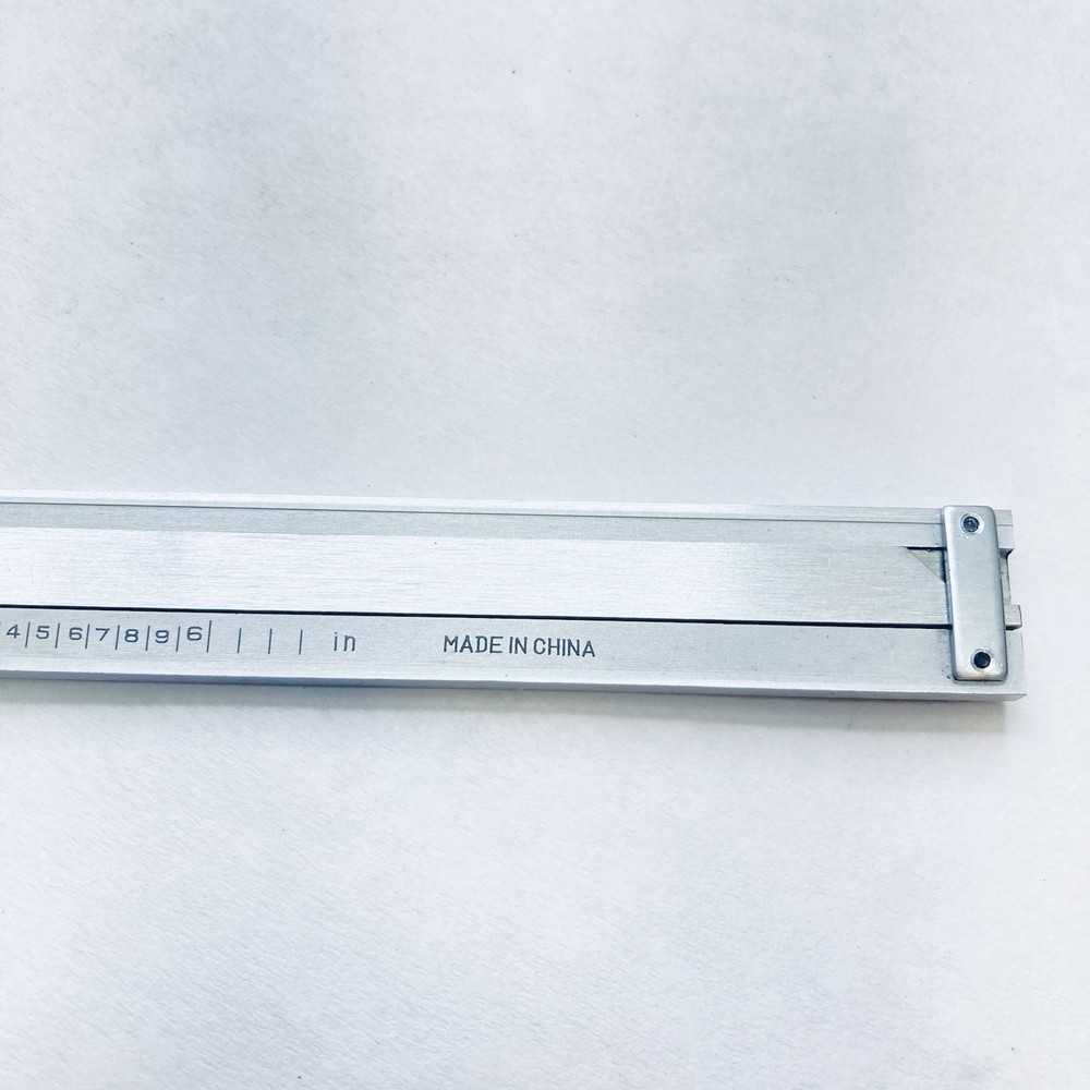 6” Dial Caliper Shock Proof - Black Dial w/Enco Case