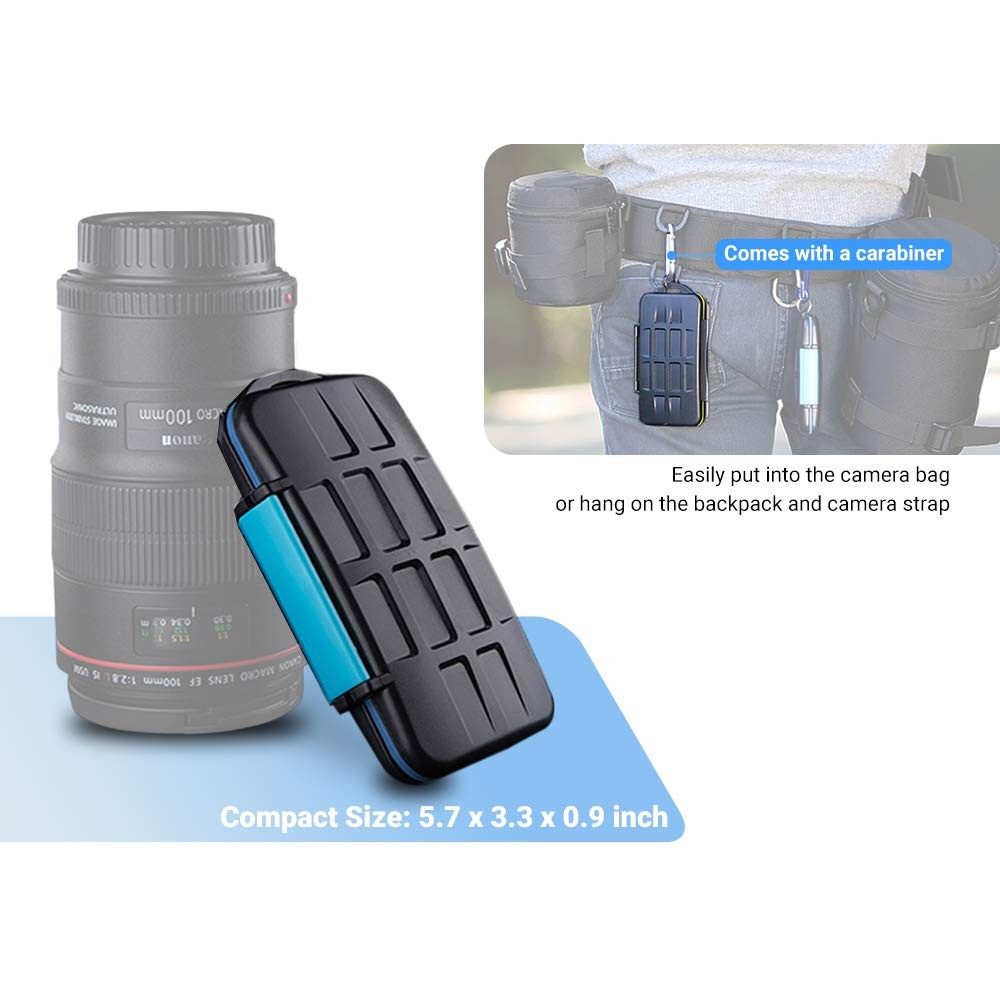 36 Slots SD Card Case Micro SD Card Case CF Memory Storage for 18 Micro SD Ca...