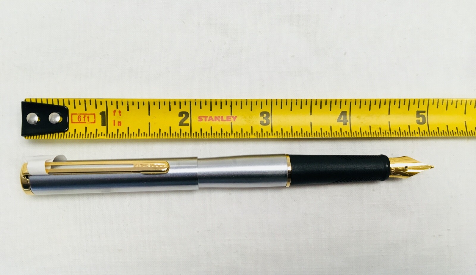 Sheaffer Agio COMPACT Brush Chrome "M Nib" Fountain Pen