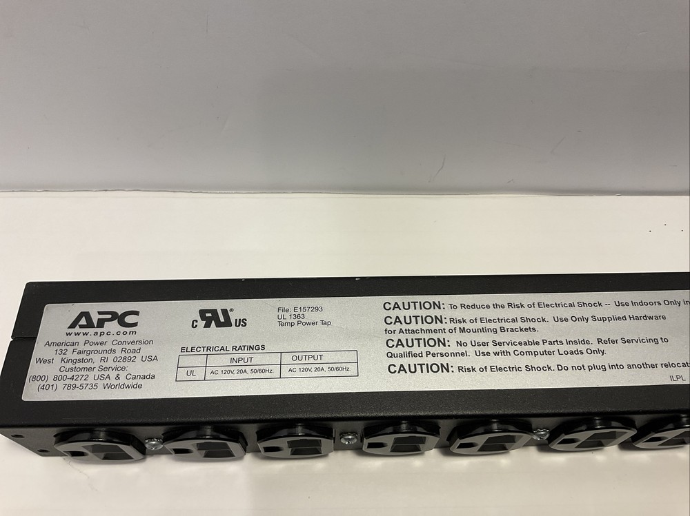 APC Basic Rack PDU AP 9564