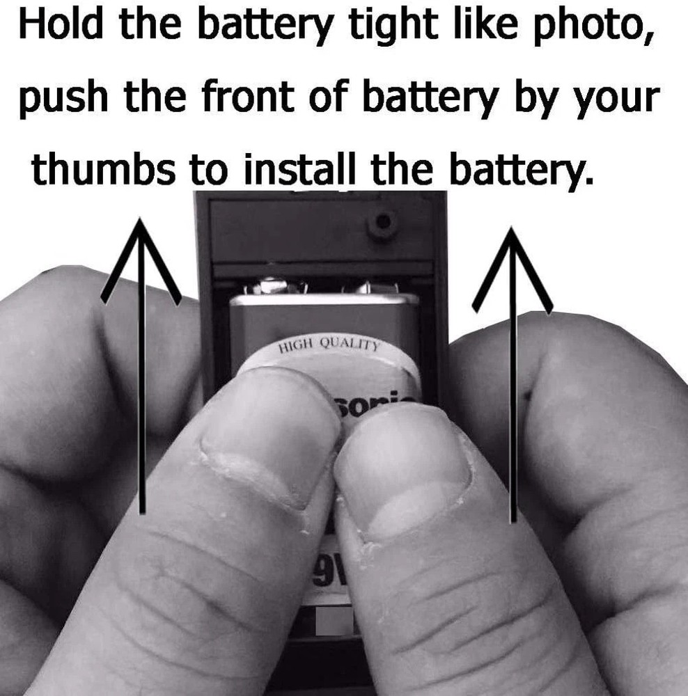 2 Pack 9V Battery Holder with Switch 9 Volt Battery Case with Leads